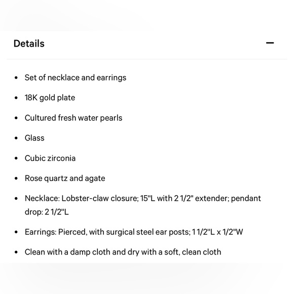 THE MET European Cameo Charm Necklace and Drop Earrings Set - Picture 6 of 7